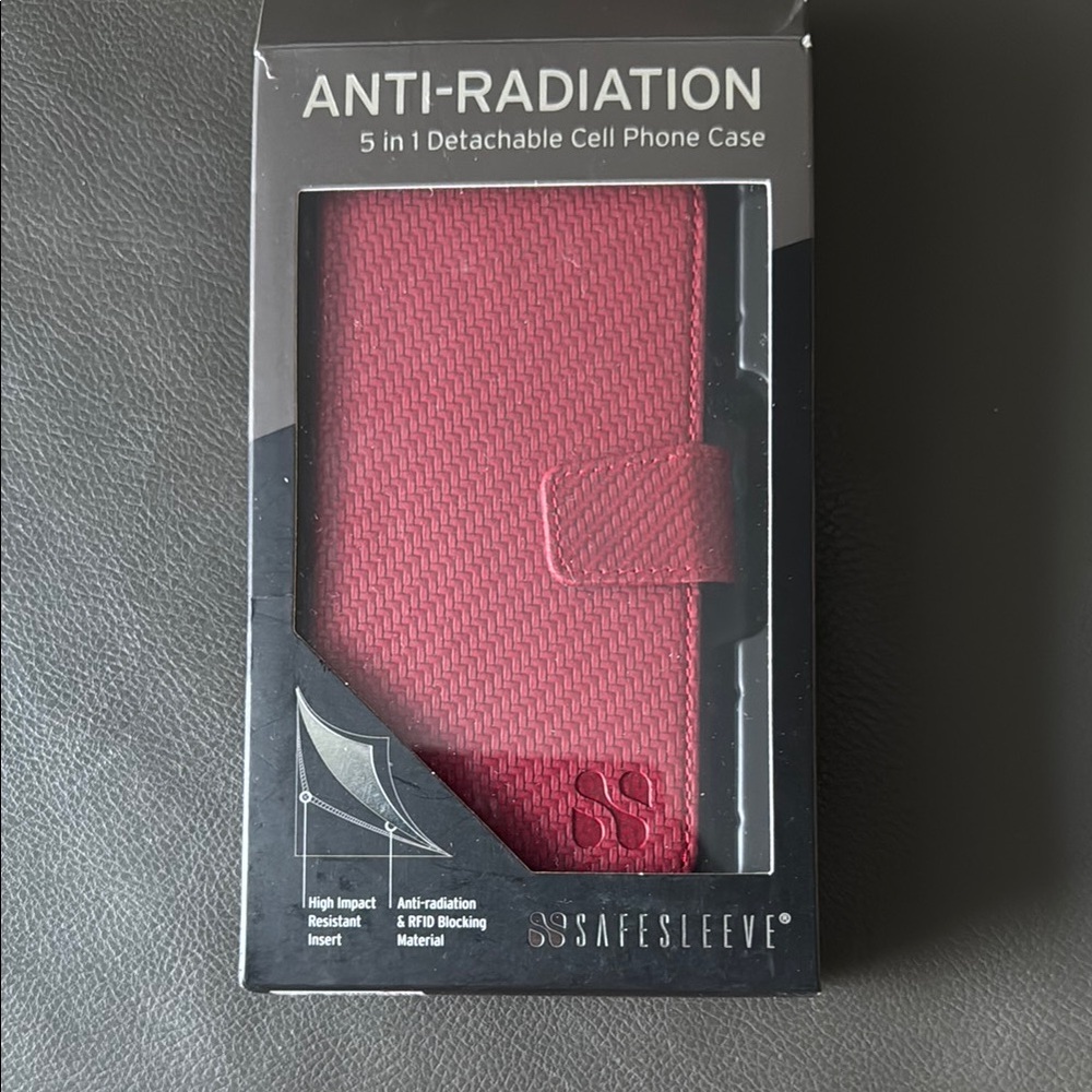 Red Anti-Radiation Phone Case